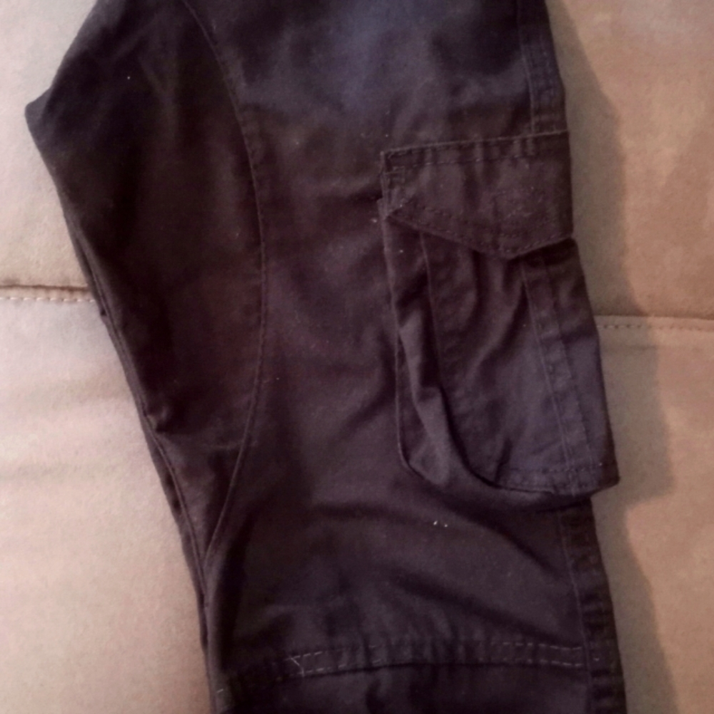 Unisex Black Cargo Pants